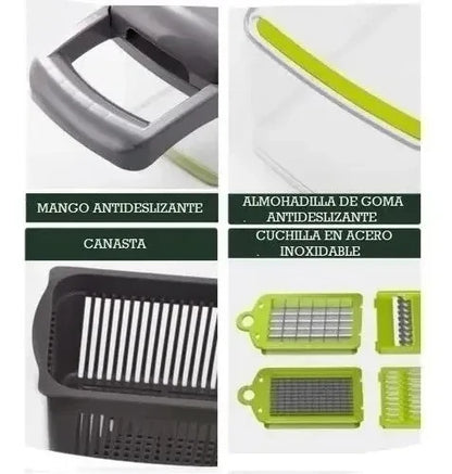 Cocina sin esfuerzo, di adiós al picado lento y peligroso con este picador de verduras